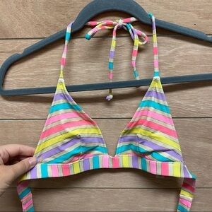 Victoria’s Secret size small triangle top striped